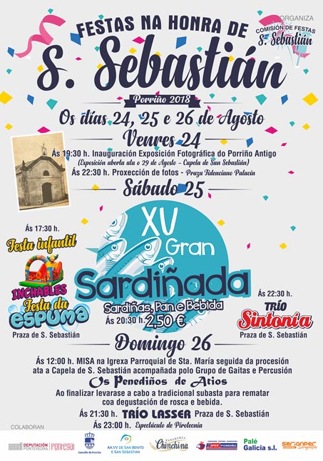Festas de San Sebastián 2018. Concello do Porriño