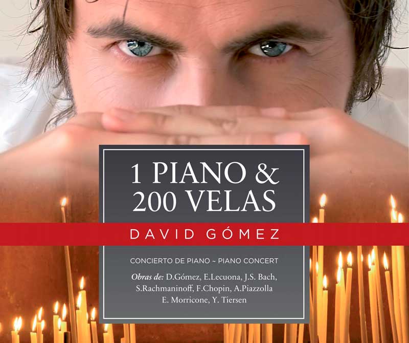 Concerto de piano: “Un piano e 200 candeas”, de David Gómez