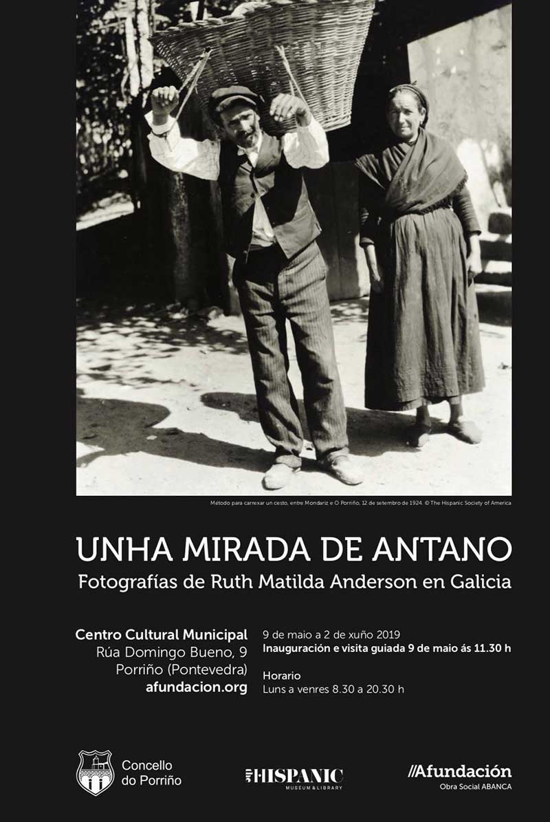 Exposición fotográfica: Unha mirada de antano. Fotografías de Ruth Matilda Anderson en Galicia