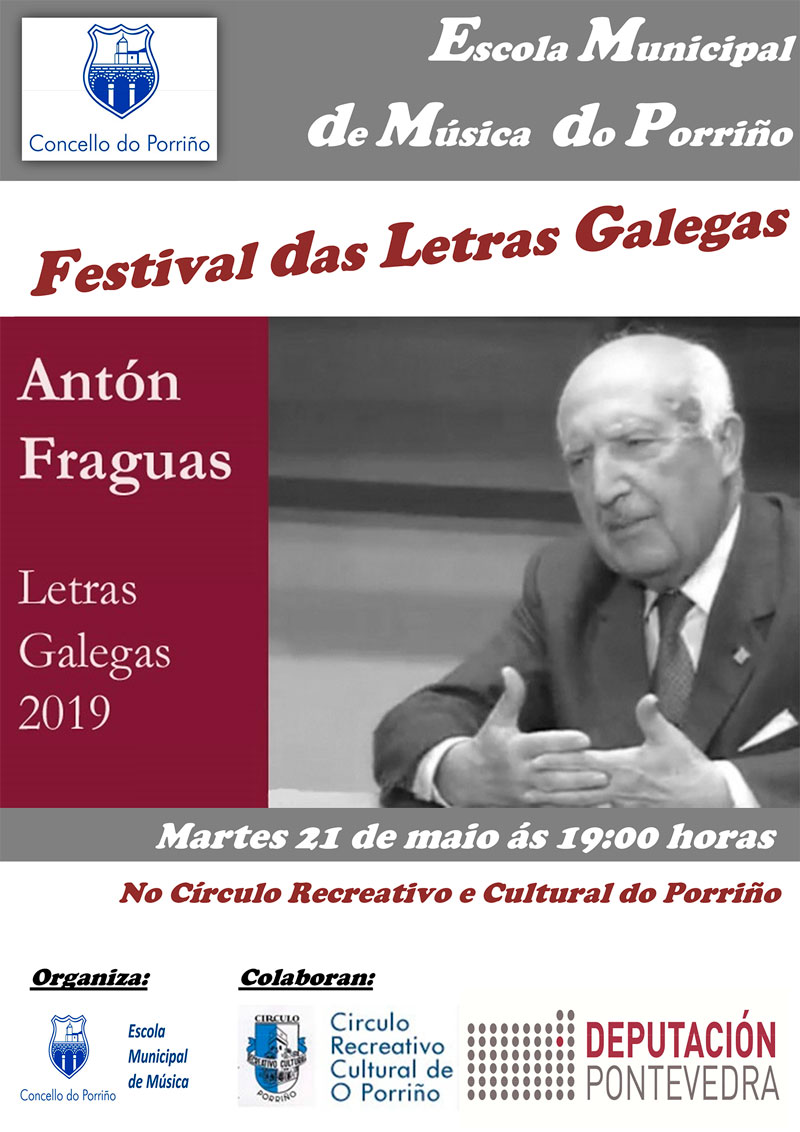 Festival Letras Galegas da Escola Municipal de Música do Porriño