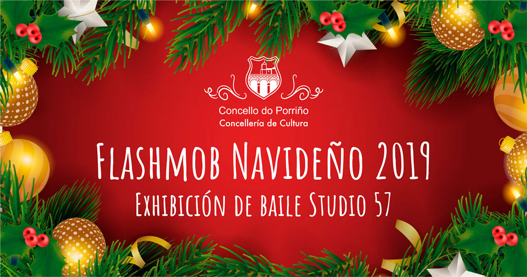 Flashmob Navideño 2019. Exhibición de baile Studio 57