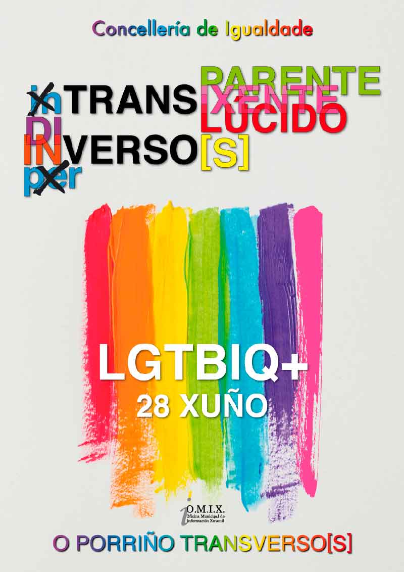 Celebración do Día Internacional do Orgullo LGTBIQ+
