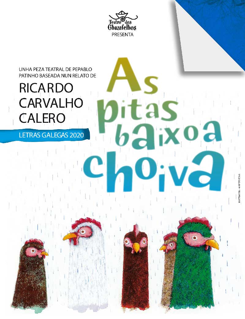 Teatro: "As pitas baixo a choiva", de Ricardo Carvalho Calero