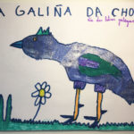 Debuxa celebrando o Día das Letras Galegas