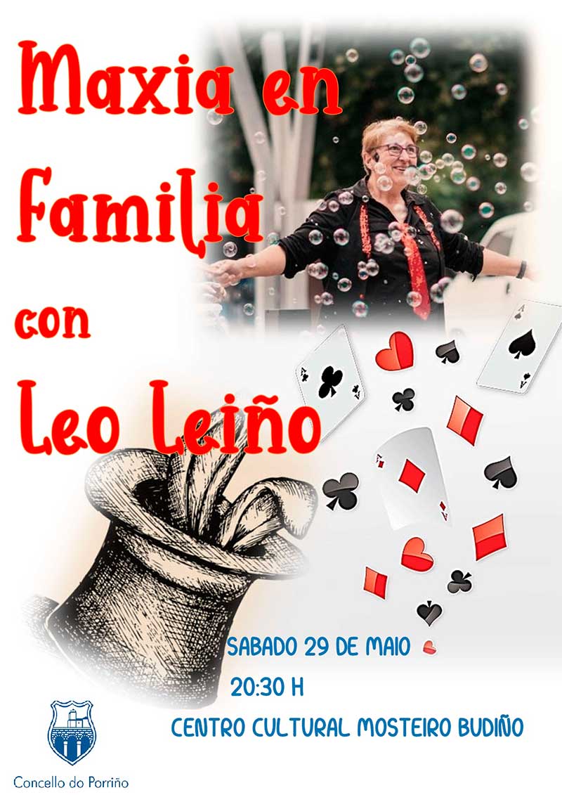 Maxia en familia con Leo Leiño