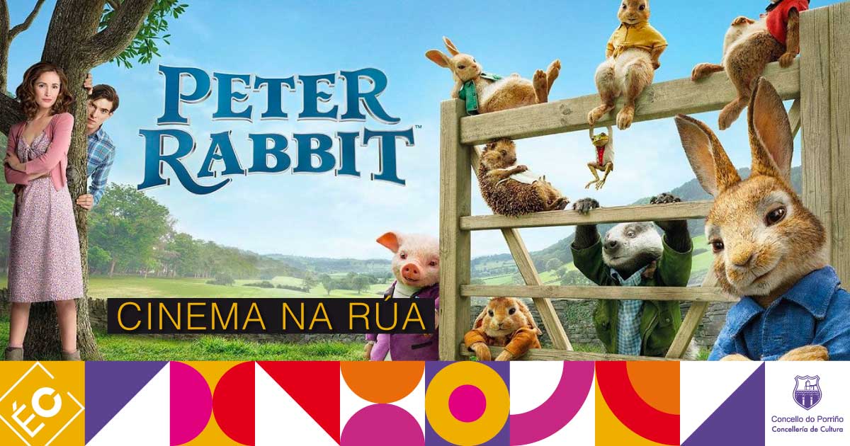 Cinema infantil na rúa: Peter Rabbit