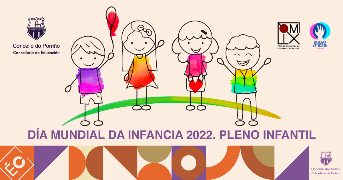 Día Mundial da Infancia 2022. Pleno infantil