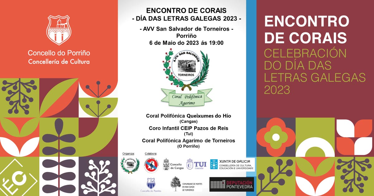 Encontro de Corais. Celebración do Día das Letras Galegas 2023