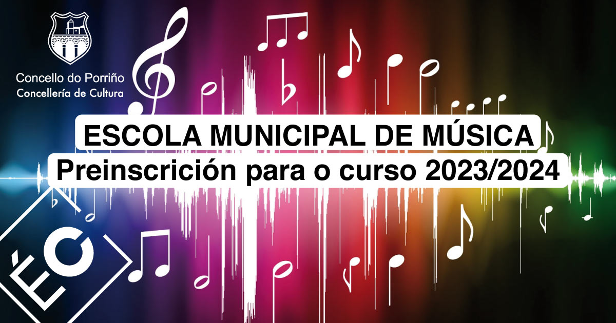 Preinscrición Escola Municipal de Música do Porriño