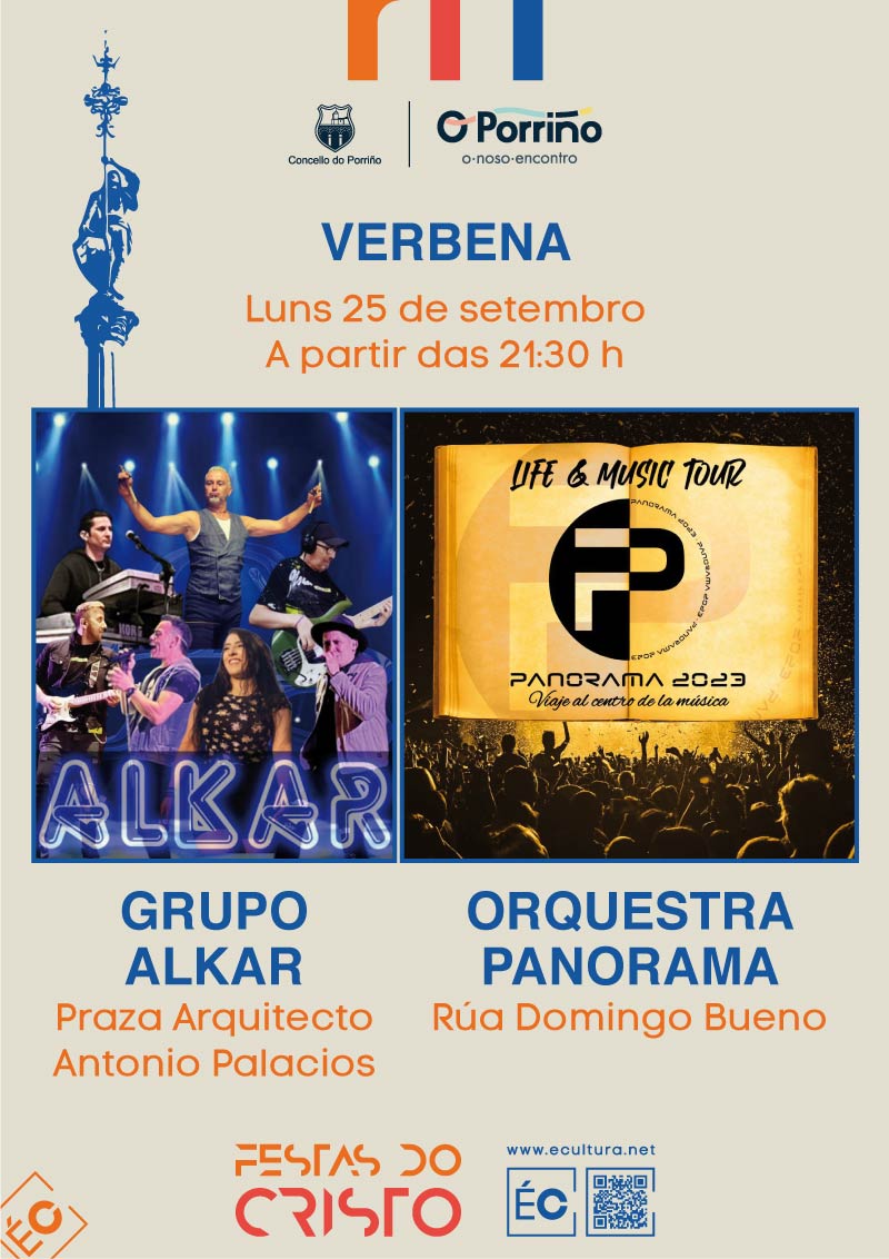 Verbena: grupo Alkar e orquestra Panorama