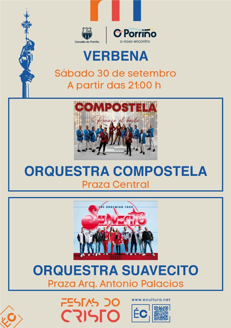 Verbena: orquestra Compostela e orquestra Suavecito