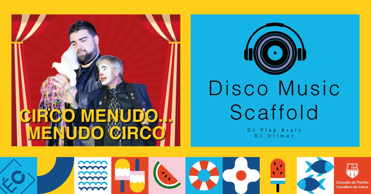 Circo Menudo... Menudo circo + Disco Music Scaffold