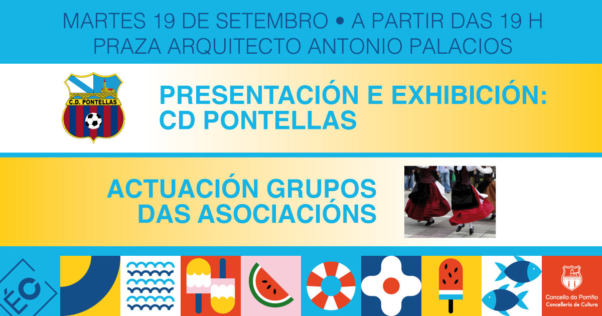Presentación e exhibición: CD Pontellas + Actuación grupos das asociacións