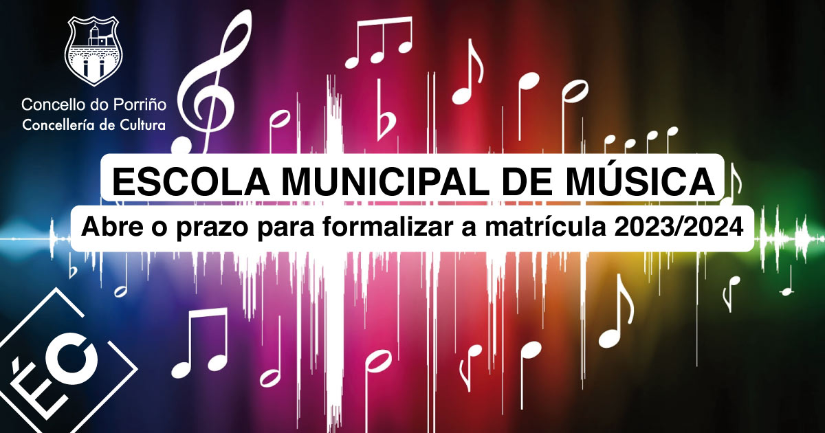 A Escola Municipal de Música abre o prazo para formalizar a matrícula 2023/2024