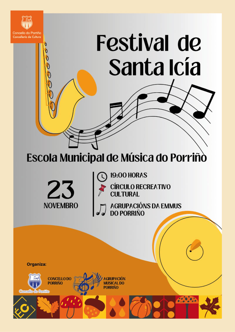Festival da Escola de Música Municipal. Celebración do Día de Santa Icía 2023