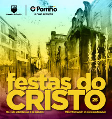 Programación cultural. Festas do Cristo 2025. Concello do Porriño