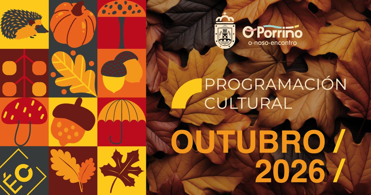 Programación cultural. Outubro 2026